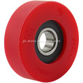 Rolo de etapa vermelha de 80 mm para xizi otis escadas rolantes 80*25*6304